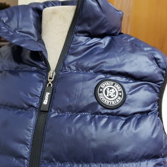 Horze equestrian spirit puffer vest. Size 4 US - Picture 2 of 8